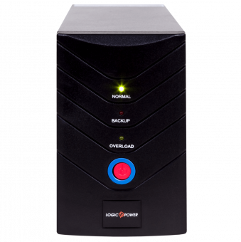 картинка ИБП LogicPower U850VA, USB-порт, 2 евророзетки, 5 ступ. AVR, 8.5Ач12В от интернет магазина Radiovip