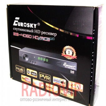 картинка Тюнер EUROSKY 4060 HD AC3 от интернет магазина Radiovip