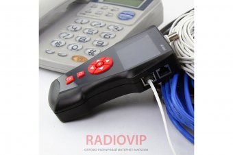 картинка NF-8601 тестер длины кабеля, трассировка, PING и POE - тест от интернет магазина Radiovip