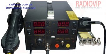 картинка Паяльная станция Handskit 909D (4 в 1) от интернет магазина Radiovip
