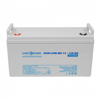 картинка Аккумулятор мультигелевый  LP-MG 12V 120AH от интернет магазина Radiovip