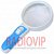 картинка Ручная лупа с LED подсветкой, 5X увеличение, диаметр 90 мм, Magnifier 77390B3 от интернет магазина Radiovip