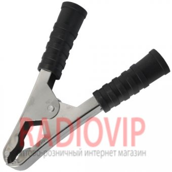 картинка Зажим аккумуляторный 100А чёрный от интернет магазина Radiovip