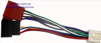 картинка Разъем автомагнитолы ISO-Panasonic 16pin от интернет магазина Radiovip