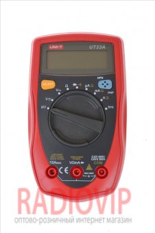 картинка Мультиметр UNI-T UT33A+ от интернет магазина Radiovip