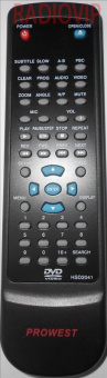 картинка Пульт Xoro HSD2041 (DVD) от интернет магазина Radiovip