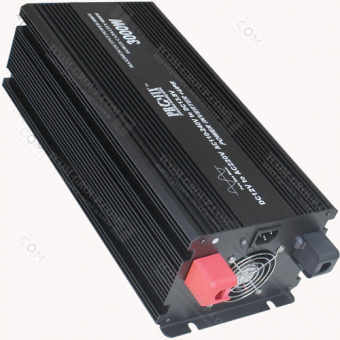 картинка Инвертор с чистой синусоидой 12V в 220V ProFix 3000W (макс.6000W) с зарядкой + UPS, LCD дисплей от интернет магазина Radiovip