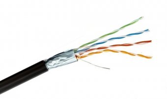 картинка Кабель LP Cat. 5e FTP 4x2x0.50mm. CU 305м. экранированный для наружной от интернет магазина Radiovip