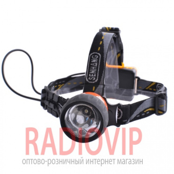 картинка Фонарь на лоб Police 6651-1LM+3Led от интернет магазина Radiovip