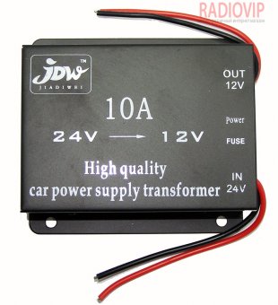 картинка Инвертор 24V в 12V 10A от интернет магазина Radiovip