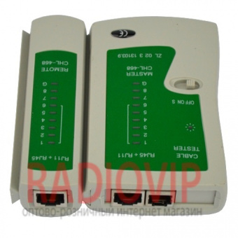 картинка Тестер кабельный NS-468N RJ45/RJ12 от интернет магазина Radiovip