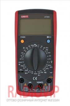 картинка Цифровой мультиметр UNI-T UT-39C+ от интернет магазина Radiovip