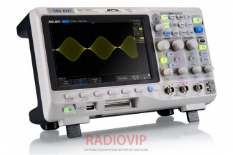 картинка Цифровой осциллограф Siglent SDS1202X+генератор AWG, 200МГц, 1ГВ/с, 2 канала от интернет магазина Radiovip