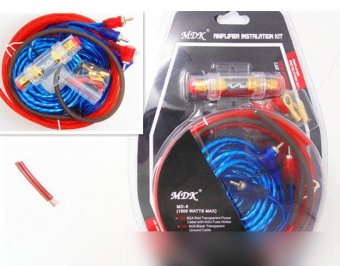 картинка Набор проводов для установки авто акустики kit MD 8 от интернет магазина Radiovip
