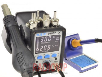 картинка Паяльная станция YIHUA 995D+ от интернет магазина Radiovip
