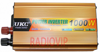 картинка Инвертор 24-220 UKC SSK-1000 1000W от интернет магазина Radiovip