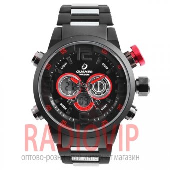 Часы наручные 1413 QUAMER sport, антиблик