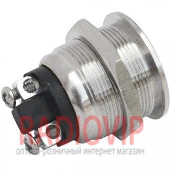 картинка Кнопка антивандальная PBS-28B-2 без фиксации OFF-(ON), 2pin, 2А 250V от интернет магазина Radiovip