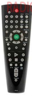 картинка Пульт DVD BBK RC-118 как ориг от интернет магазина Radiovip