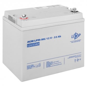 картинка Аккумулятор мультигелевый LPM-MG 12V - 33 Ah от интернет магазина Radiovip