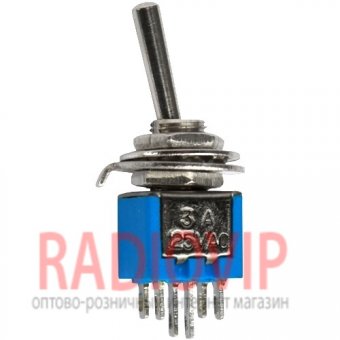 картинка Тумблер MTS 202 (ON-ON) 6pin от интернет магазина Radiovip