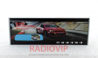 Зеркало заднего вида DVR B1 зеркало с двумя камерами