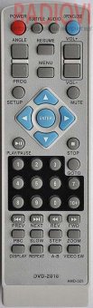картинка Пульт DVD BRAVIS  DVD-2010/2020/2030 SVEN HD-1037 как ориг от интернет магазина Radiovip