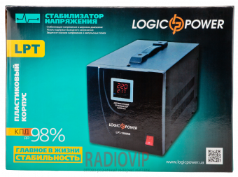 картинка Стабилизатор напряжения LogicPower LPT-2500RD BLACK (1750W) от интернет магазина Radiovip