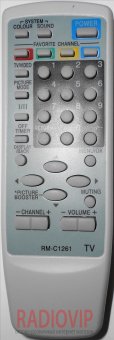 картинка Пульт JVC  RM-C1261 как ориг от интернет магазина Radiovip