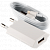 картинка Зарядное устройство LP АС-005 USB 5V 1A + кабель USB - Lighting (Белый) от интернет магазина Radiovip