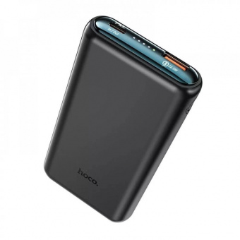 картинка Power Bank 10000 mAh Hoco Q1 Black от интернет магазина Radiovip