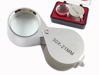 картинка Лупа ручная ювелирная MG55367-2, 30Х, диам-21мм от интернет магазина Radiovip