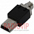 картинка Штекер mini USB 5pin, под шнур, разборной от интернет магазина Radiovip