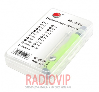 картинка Набор отвёрток BAKU BK-3020 от интернет магазина Radiovip