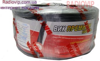 картинка Кабель силовой ШВВП, медный, 2х0,75мм.кв. (гибкий), черный, 100м от интернет магазина Radiovip