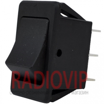 картинка Переключатель ASW-17-202 ON-ON, 6pin, 12V, 35А, чёрный от интернет магазина Radiovip