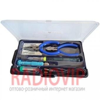 картинка Набор ZD-972F (USB паяльник+подставка+припой+отвертка от интернет магазина Radiovip