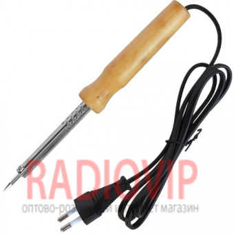 картинка Паяльник  40W  с деревяной ручкой от интернет магазина Radiovip