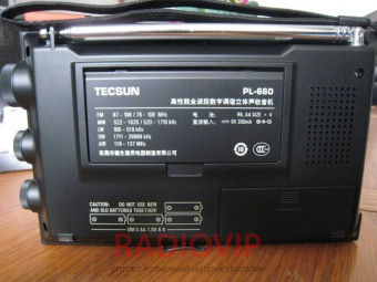 картинка Радиоприемник Tecsun PL-660 от интернет магазина Radiovip