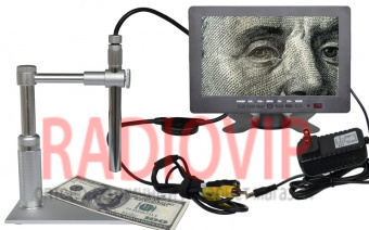 картинка ЦИФРОВОЙ МИКРОСКОП AV ULTRAZOOM 200X от интернет магазина Radiovip