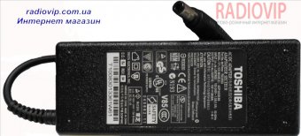 картинка Зарядное устройство для ноутбука TOSHIBA 15.0V 6.0A (6.0*3.0) от интернет магазина Radiovip