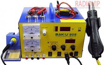 картинка Паяльная станция BAKU BK-909 от интернет магазина Radiovip
