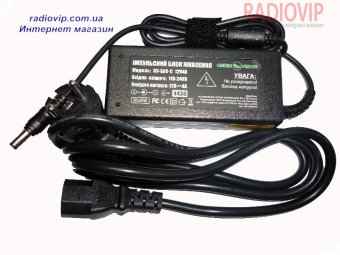 картинка Импульсный адаптер питания Green Vision GV-SAS-C 12V4A от интернет магазина Radiovip