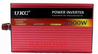 картинка Инвертор 12-220  UKC SSK-2500   2500W от интернет магазина Radiovip