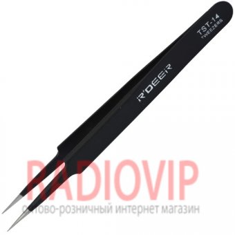 картинка Пинцет радиотехнический ESD, R'Deer TS-14 от интернет магазина Radiovip