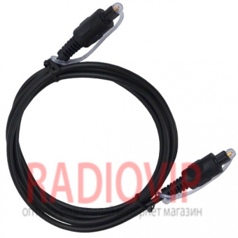 картинка Шнур оптич.(toslink-toslink plug), диам.-4мм, 1,5м от интернет магазина Radiovip