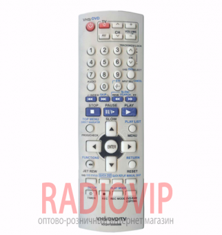 картинка Пульт Panasonic  DVD+VHS N2QAYB000006 как ориг от интернет магазина Radiovip