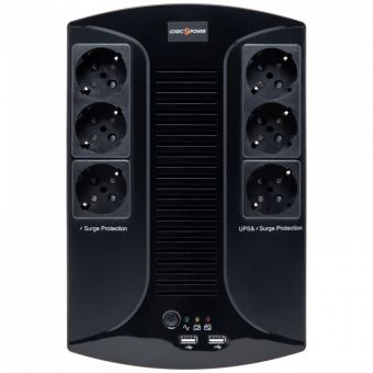 картинка ИБП LogicPower LP 850VA-6PS(595Вт) от интернет магазина Radiovip