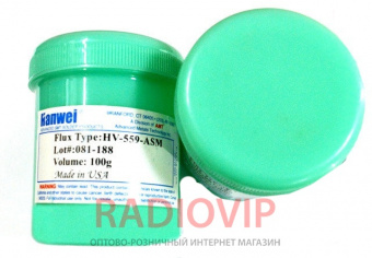картинка ФЛЮС-ГЕЛЬ для SMD HV-559-ASM HANWEI, 100г от интернет магазина Radiovip