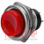картинка Кнопка большая PBS-26B без фиксации OFF-(ON), 2pin, 2А 250V, красная от интернет магазина Radiovip